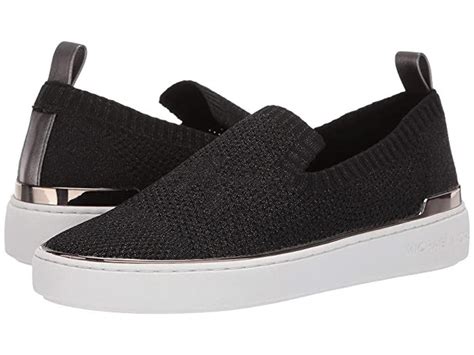 michael michael kors skyler mesh knit slip-on sneakers